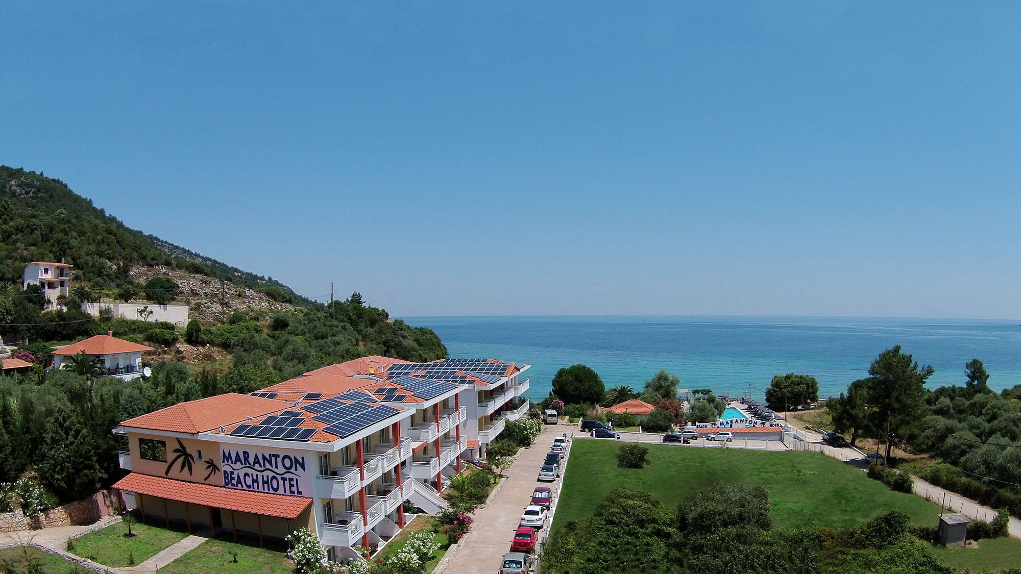 Maranton Beach Hotel Koinira Exterior photo